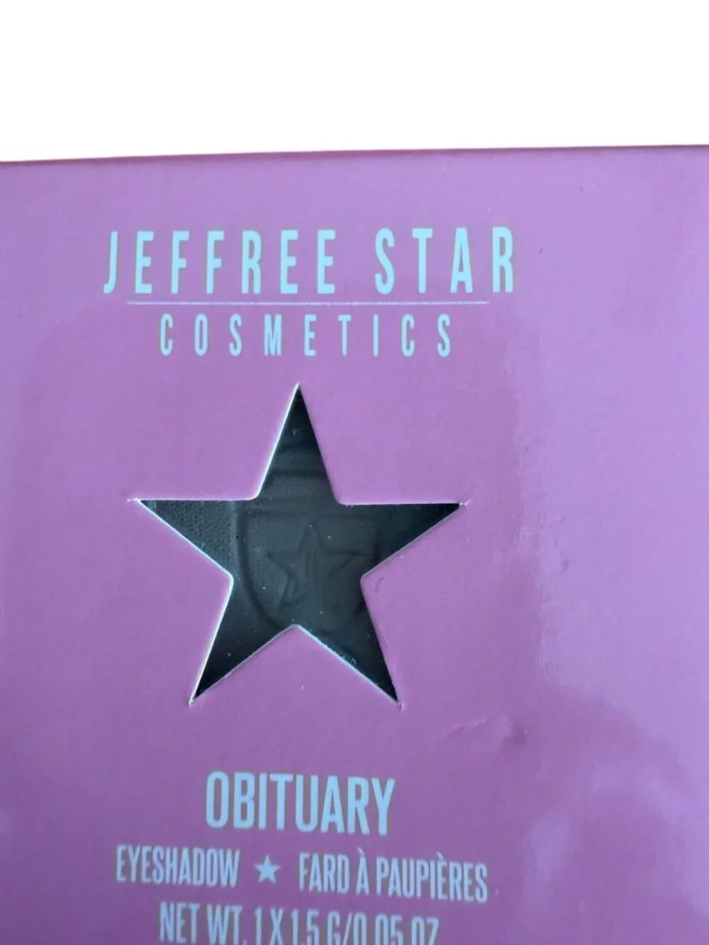 JEFFREE STAR Obituary Eyeshadow NEW NIB Makeup